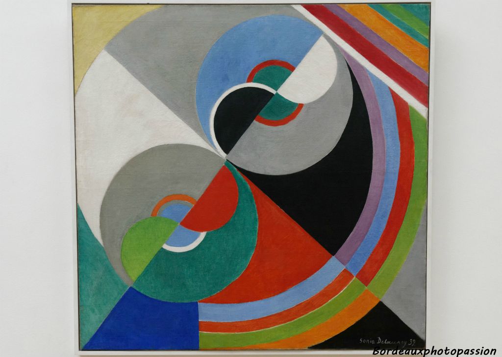 Sonia Delaunay, Rythme-couleur 1076, 1939